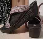 Bernie Mev Woven Upper Wedge Mules "Bernadette" Size EU41/US10.5-11 Worn Once! — photo 2