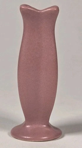 Red Wing Rumrill Art Pottery 4" Mini Vase #325 Novelties in Matte Rose Mauve