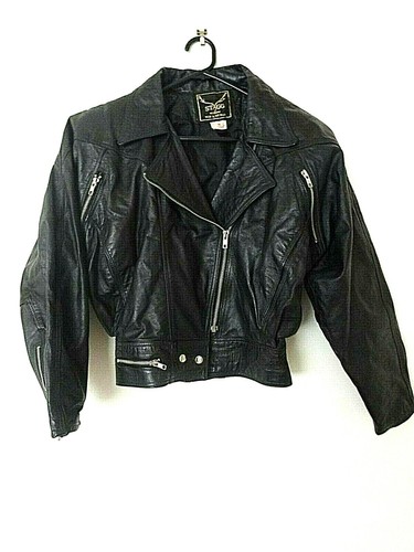 leather Vintage STAGG women's jacket 
