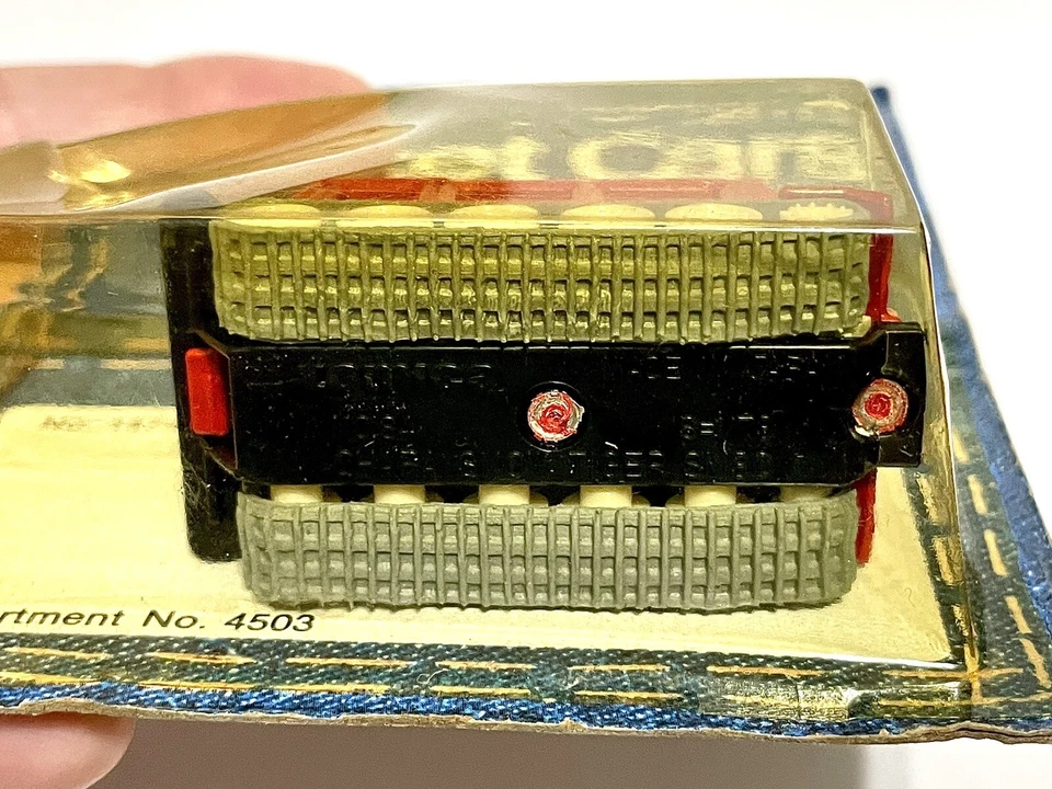 Tomy Pocket Cars Snow Tiger 1974 vintage #147-84 nuevo en blister Foto 4 de 4