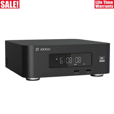 ZIDOO Z30 PRO 8K Music Player Built-in HDD Bay 6GB DDR +64GB EMMC WiFi Bluetooth