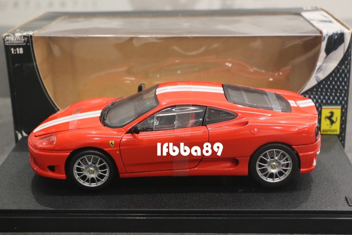 Ferrari F360 ミニカー 1:18 Hot Wheels 1/18 HOT WHEELS Ferrari 360 Spider in Yellow ** READ ** | eBay