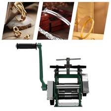Rolling Mill Machine Rollers Metal Wire Flat Jewelry Tool Manual Combination USA