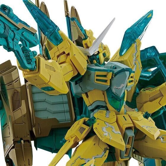 MG 1/100 ジャスティスガンダム [CROSS CONTRAST COLORS / CLEAR GREEN] MG 1/100 Justice Gundam Cross Contrast Color Clear Green Model kit