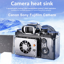 SOONPHO Camera Fan Heat Sink Cold Cooling Fan System for Canon Sony Fujifilm