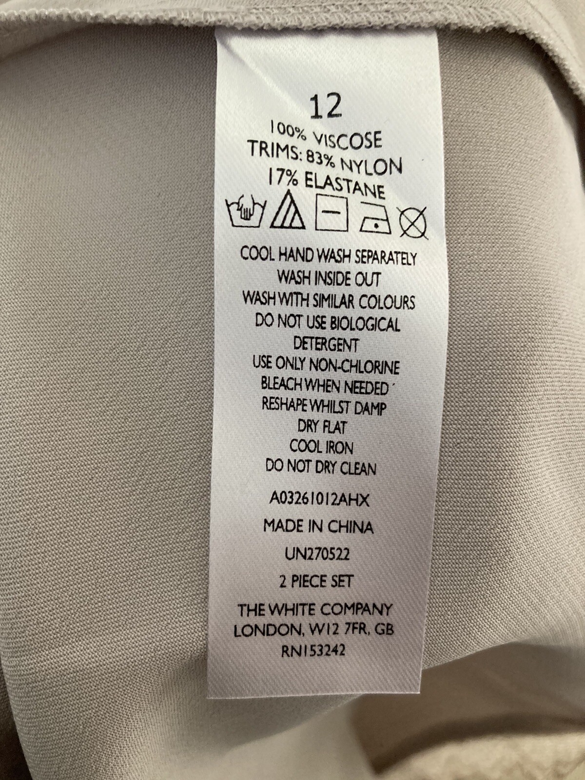 the white company dress size 12. Two Piece Satin Dress and Wool Cardigan. New. eBay