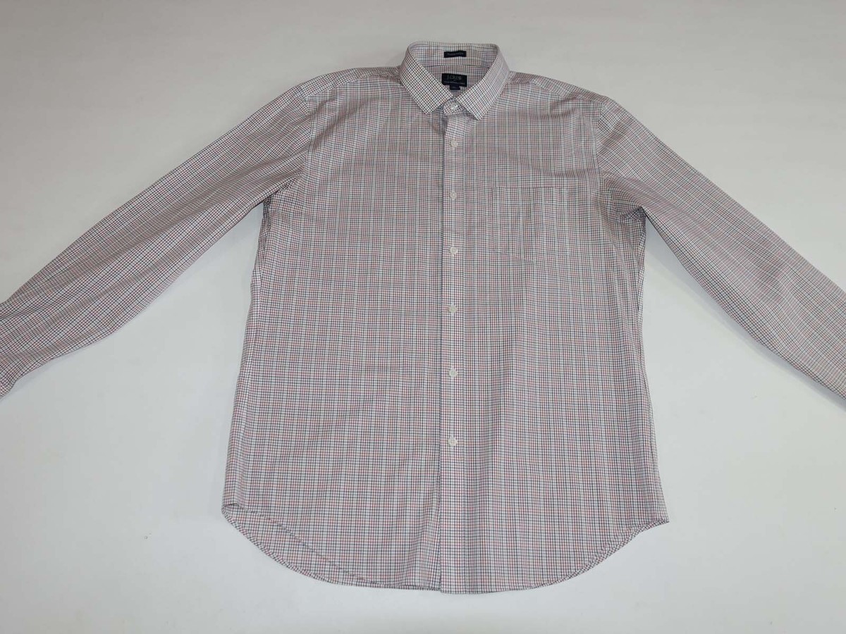 Crew Men's Thompson Slim Wrinkle Free Dress Shirt XL 17