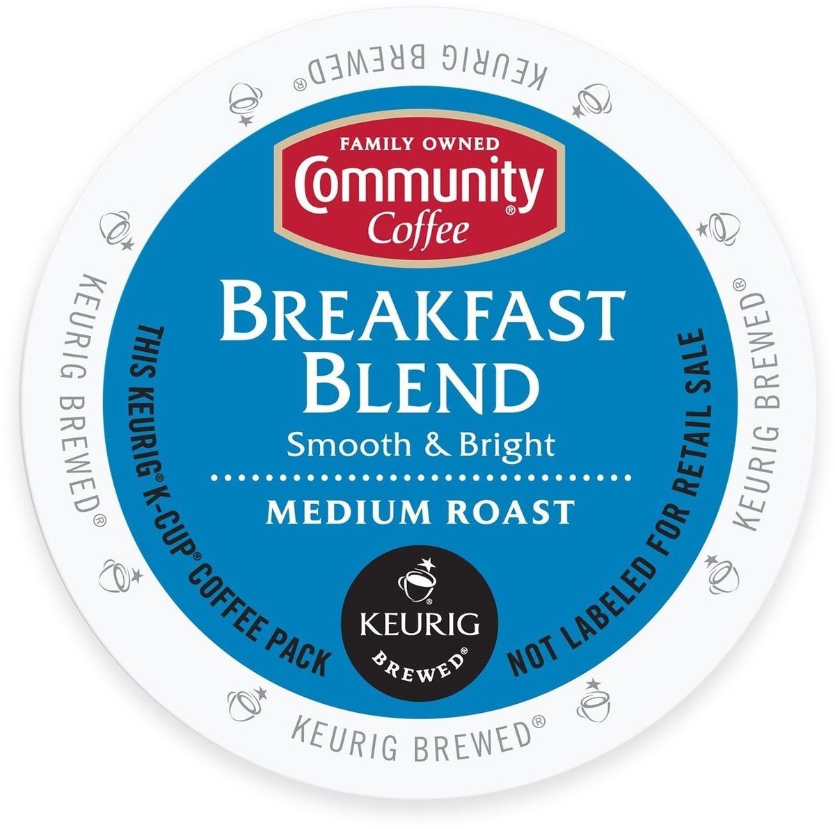 Community Coffee Breakfast Blend Coffee 24 to 144 Keurig K cup Pod Pick Any  Size