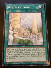 REALM OF LIGHT SDLI-EN025 Yugioh! Spell Card 1st Edition NEW Near Mint x1