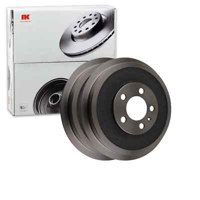 2x NK Ø 230mm BREMSTROMMELN HINTEN passend für SKODA OCTAVIA ROOMSTER VW POLO |