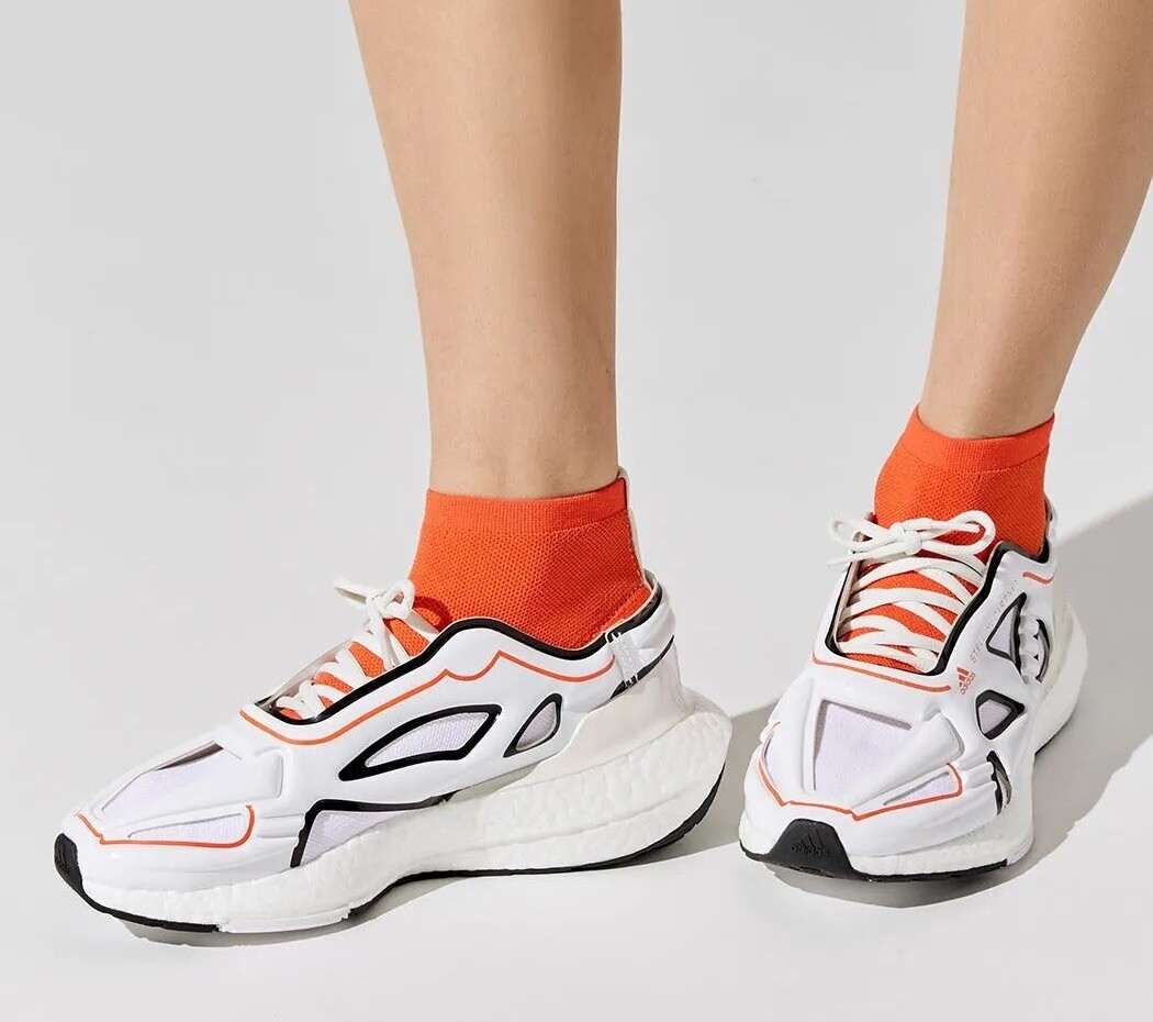 【関税&送料込】Stella Mccartney Fluo Orange Viscose Oversiz Size S- Adidas Women's By Stella McCartney TrueCasuals Woven