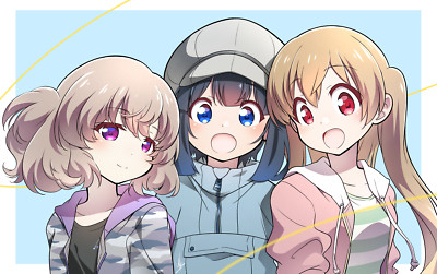 Anime slow loop  hiyori minagi koharu koi Playmat Gaming Mat