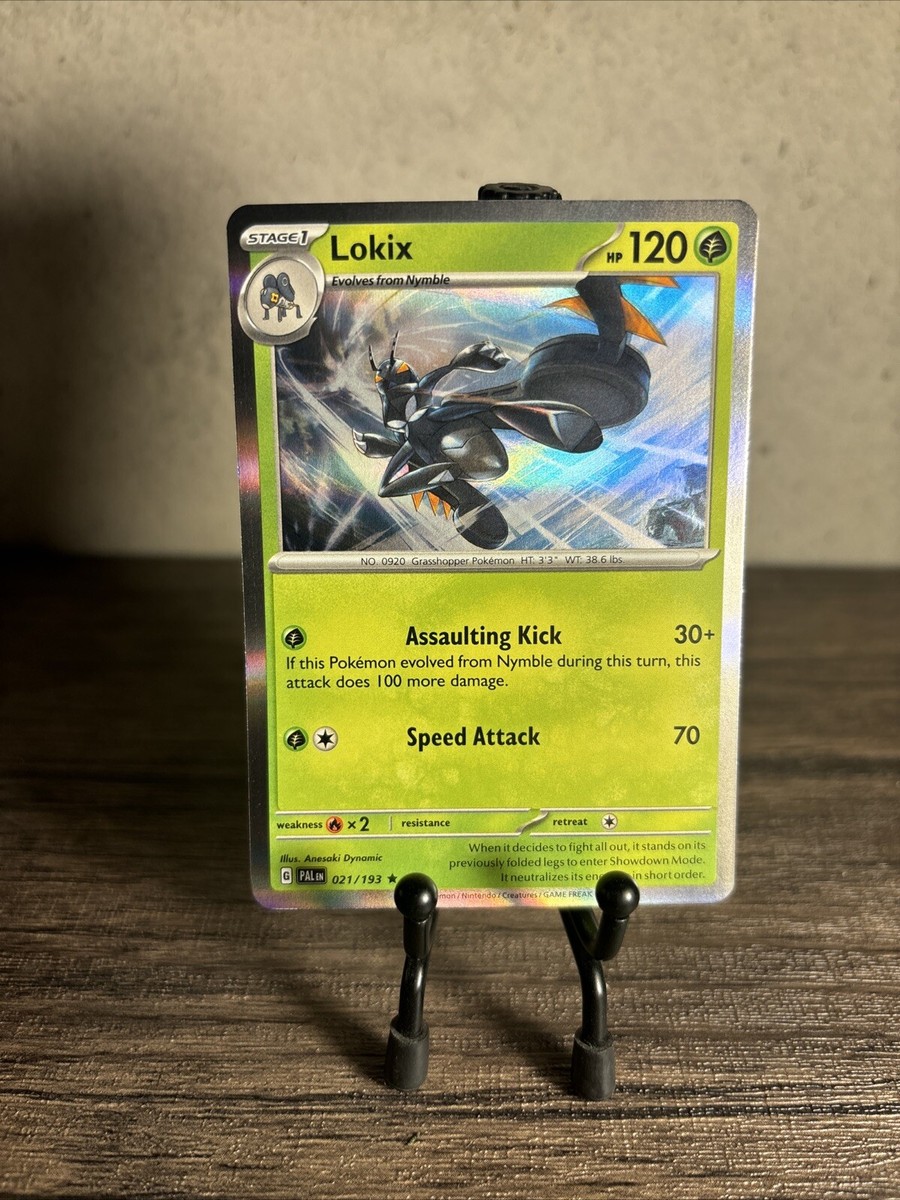 Pokémon TCG Lokix Scarlet & Violet - Paldea Evolved 021/193 Holo