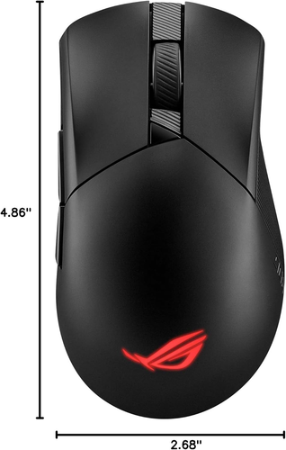 ASUS ROG Gladius III Wireless Aimpoint Gaming Mouse, Connectivity (2.4Ghz RF, Bl - Photo 9/12