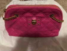 Marc Jacob’s Hot Pink Small Quilted Shoulder Bag