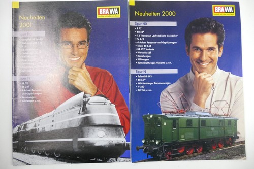 Brawa Novedades 2000 2001 2 Catálogos H-25071 | Condition: Akzeptabel