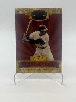 2004 THROWBACK THREADS FRANK ROBINSON BLAST FROM THE PAST #D 0994/1500 HOF
