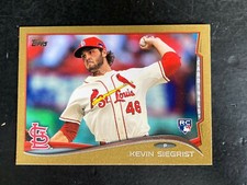  2014 Topps Mini Gold #344 Kevin Siegrist/Cardinals/63
