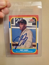 2001 Fleer PLATINUM Eddy Curry RC 1986 ROOKIE Retro Autograph Auto Signed Knicks