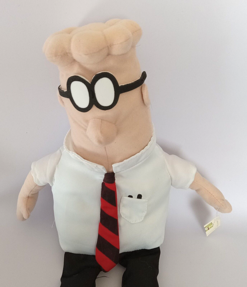 Toy Factory Delbert Plush Technically Minded Male Comic Strip Character ...