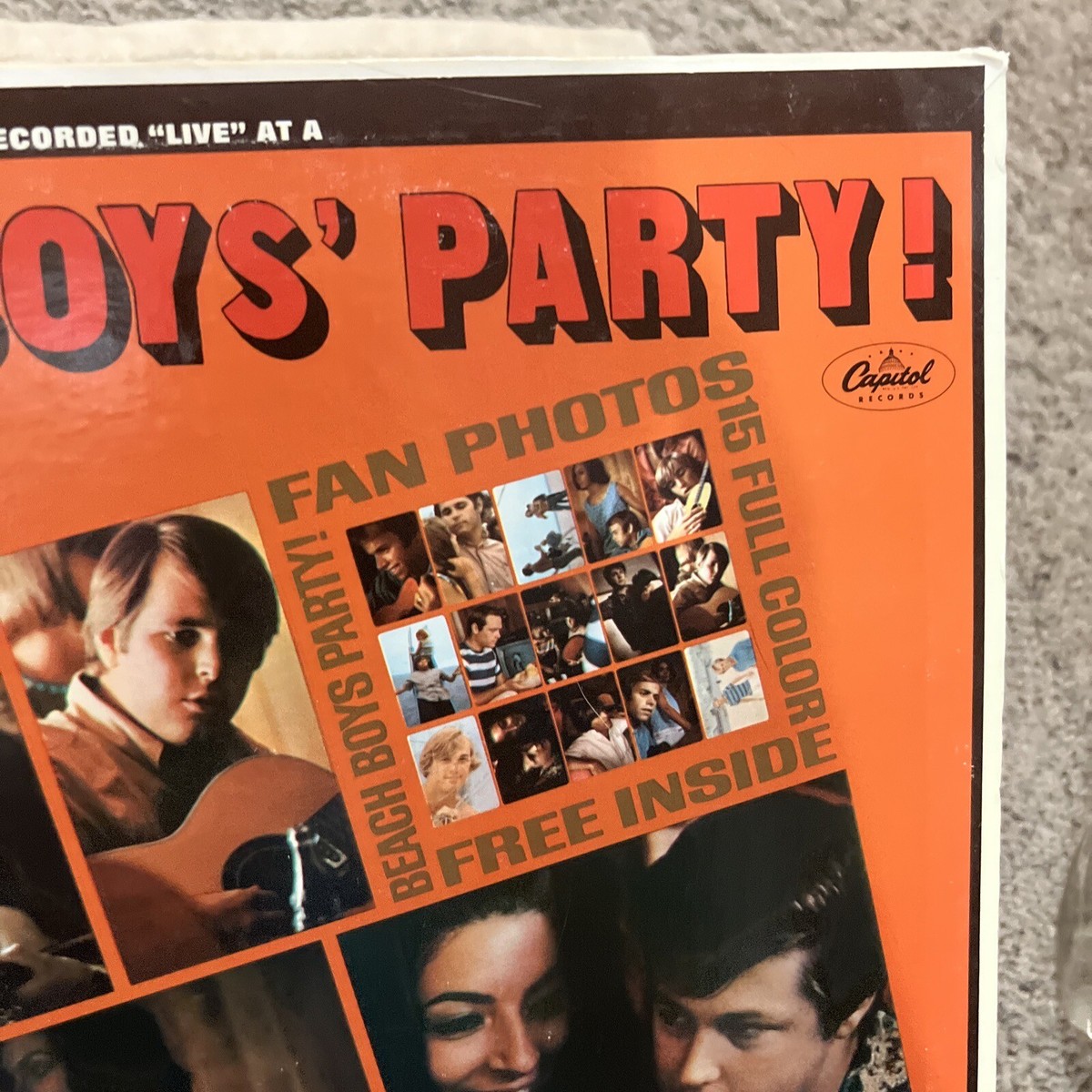 The Beach Boys – Beach Boys' Party! Vinyl, LP 1965 Capitol Records