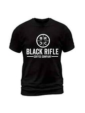 Black Rifle Coffee Company Logo T-Shirt Made in USA Size S-5XL