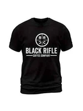 Black Rifle Coffee Company Logo T-Shirt Made in USA Size S-5XL