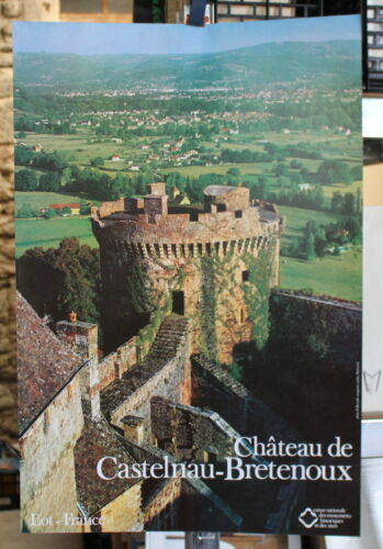 Affiche originale / Château de Castelnau-Bretenoux, Lot / 40x60 - Imagen 1 de 1