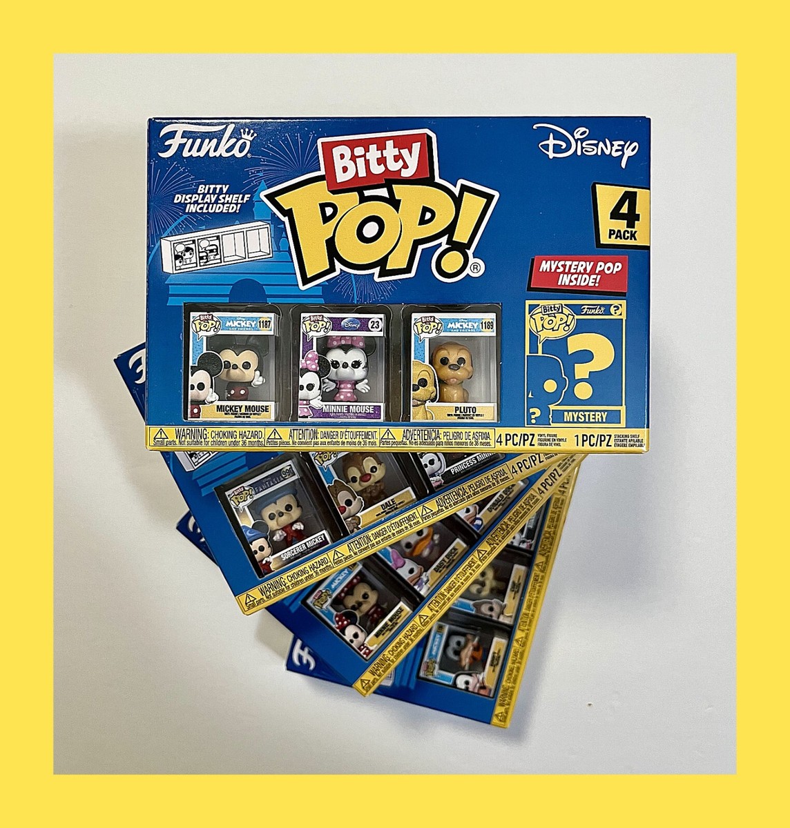 Funko Bitty Pop! Disney Full Set 16 Items NEW Complete Without 