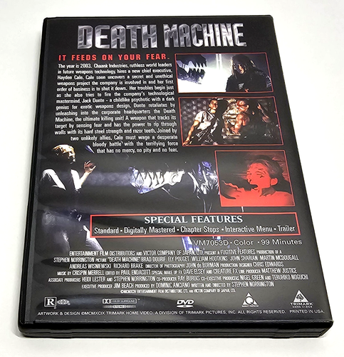 Death Machine DVD 1997 Brad Dourif Trimark First Edition - Picture 10 of 14