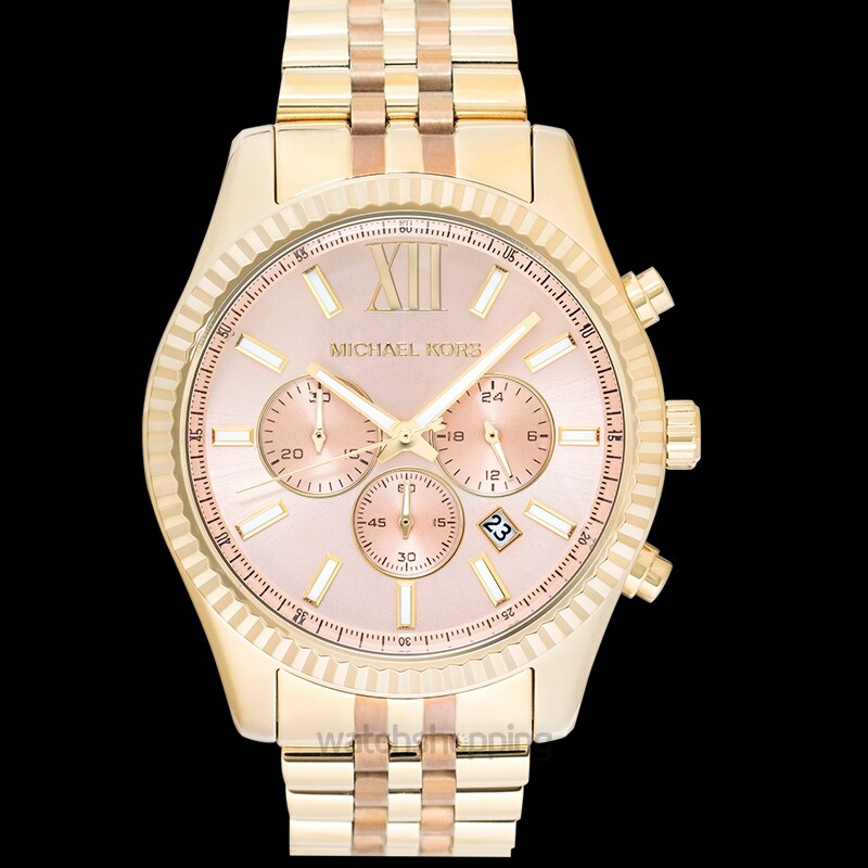 Michael Kors Lexington 44mm Gold 
