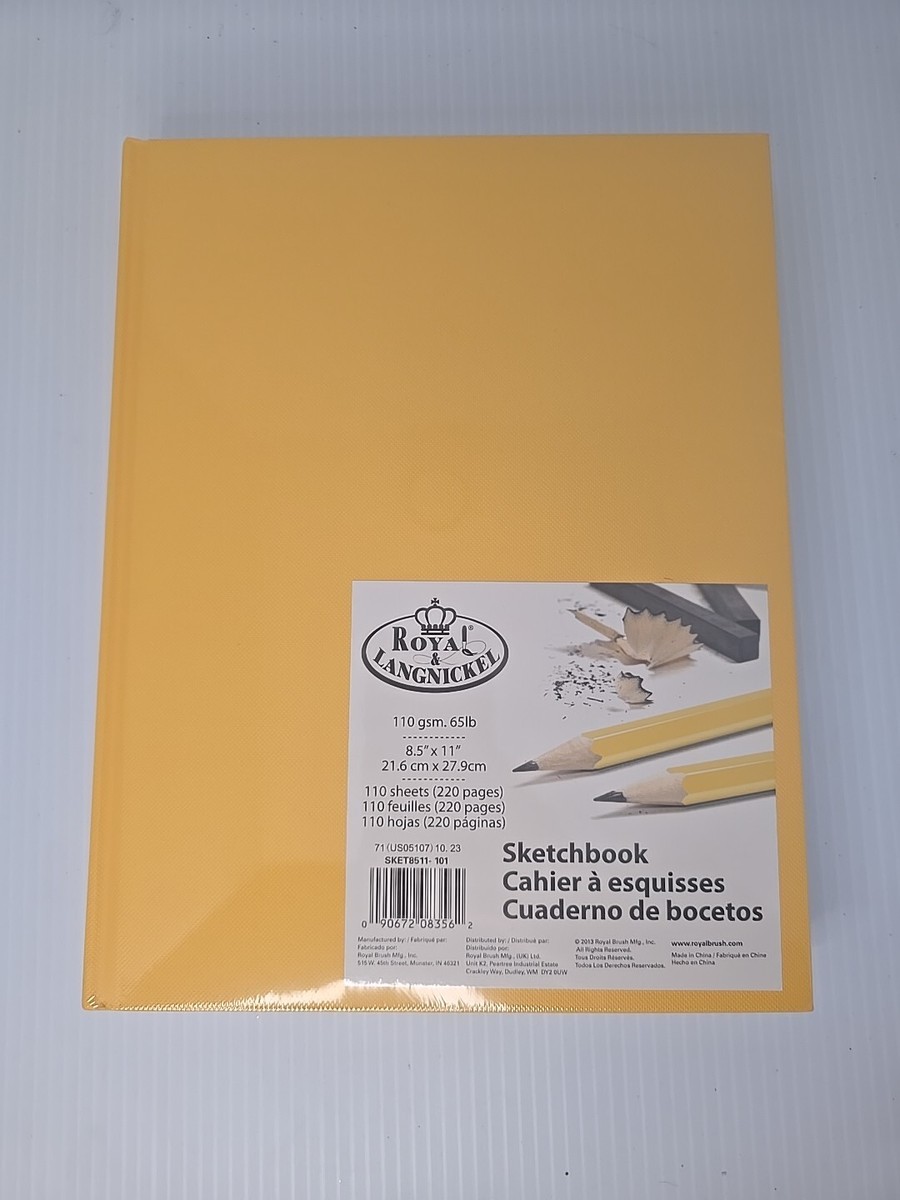 Tonic-Art Spiral Hardcover Sketchbook 5.5\"X8.5\"-65lb, 110 Sheet
