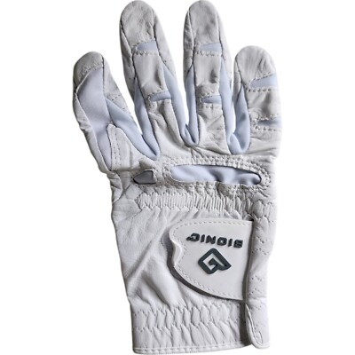 Bionic Gloves Womens's StableGrip Golf Glove Right Hand Medium White GGNMRM