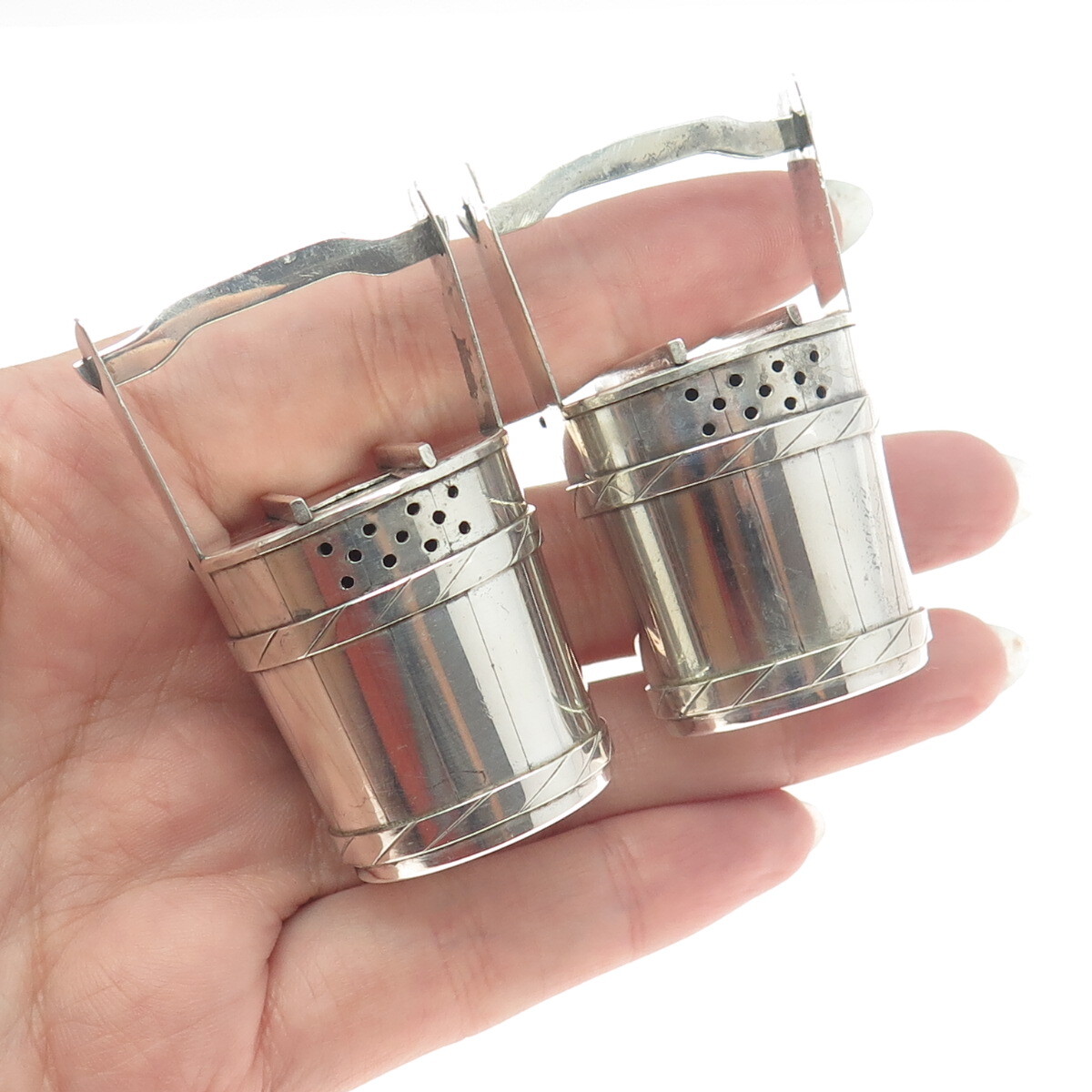SET SALE E PEPE DA TAVOLA IN ACCIAIO INOX E VETRO HENDI VETROHENDI olio