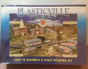 plasticville o scale buildings