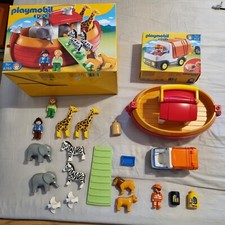 Playmobil 123 Pakiet Arka Noego Weź wzdłuż 6765 6774 Ciężarówka z recyklingu Kompletna