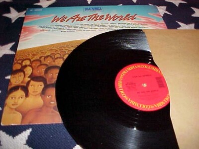 専用  USA for AFRICA we are the world 1985 We Are the World (album) - Wikipedia
