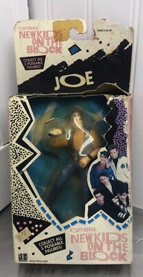 Vintage Hasbro New Kids on the Block 5'' Poseable Figure Joe MIB 1990 NKOTB