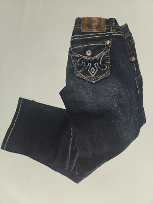 MEK Denim Capri Jeans womens Sz 26 Distressed In great condition