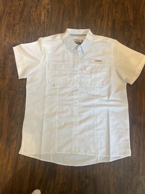 Magellan Outdoors Women s Lake Fork Americana Fishing Shirt Size XL