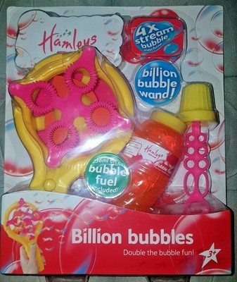 hamleys bubble machine