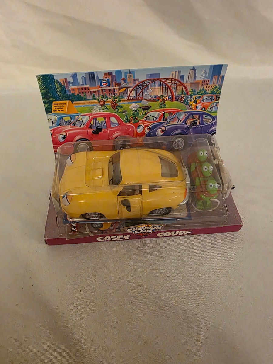 Chevron Cars Casey Coupe The Collection in Pkg 3 Turtles Toy 1999