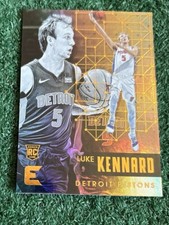 LUKE KENNARD - 2017-18 PANINI ESSENTIALS ROOKIE CARD # 111 - GRIZZLIES - NBA. rookie card picture