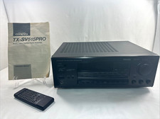 Onkyo TX-SV515PRO Audio Video Control Tuner Amplifier Receiver w/Remote Bundle