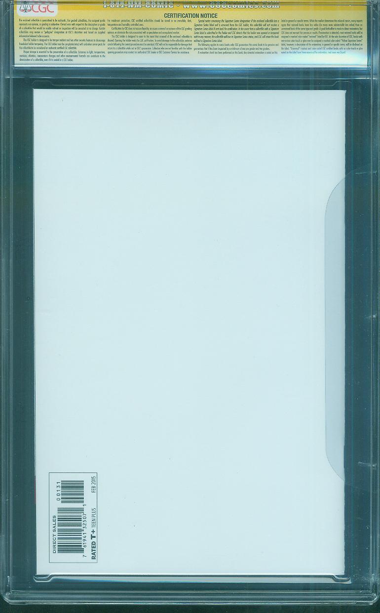 Secret Six 1 CGC 9.8 2XSS Deadshot Suicide Squad Movie Original art ...