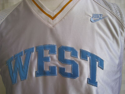 NIKE SUPREME BALLER FOR LIFE WEST 33 JERSEY REVERSIBLE BLUE
