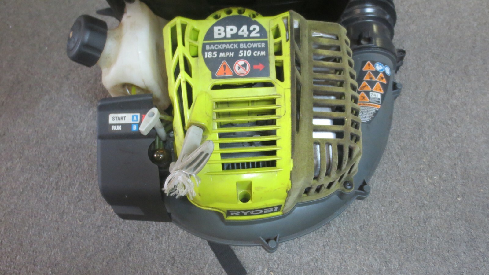 Ryobi BP42 185 MPH 2 Cycle Backpack 
