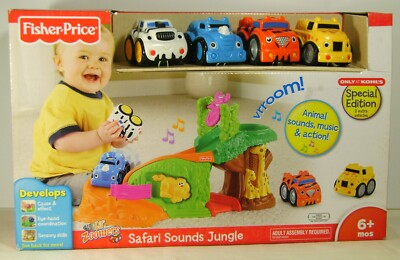#ad Fisher Price Lil#x27; Zoomers SAFARI SOUNDS JUNGLE Baby Toy 6 Mos 15760 NISB RARE I $149.99