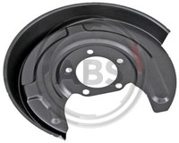 A.B.S. 11028 Spritzblech, Bremsscheibe Hinten Links FüR Audi Skoda VW