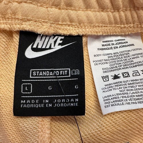 NEW Nike Orange Sportswear Club Fleece Shorts Boys Big Kids Large CK0509-734 - Picture 9 of 16